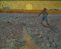The Sower - painting by Van Gogh